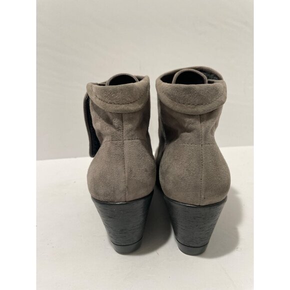 Dansko Womens suede leather Wedge Ankle Boots with Velcro Upper size 36 - Picture 3 of 7